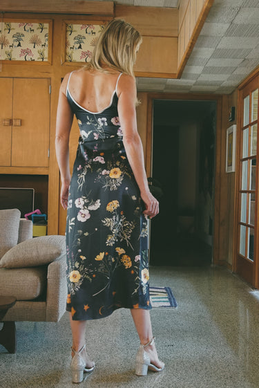 Silk Dress in Spring Equinox